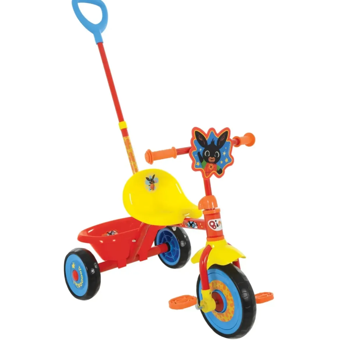 Triciclo per Bambini Maniglia Regolabile Removibile Bing Ruote EVA