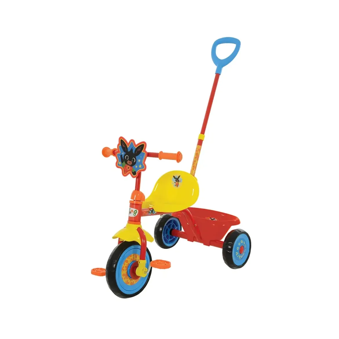 Triciclo per Bambini Maniglia Regolabile Removibile Bing Ruote EVA