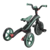 Triciclo Pieghevole 4 in 1 per Bambini Verde Oliva con Ruote EVA