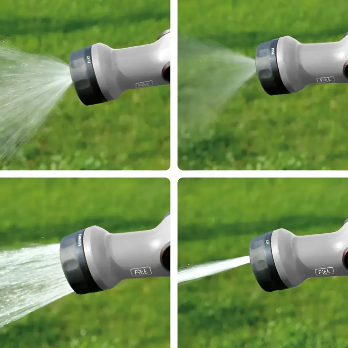 Tubo da Giardino Estensibile 15 m con Pistola per Irrigazione Multigetto