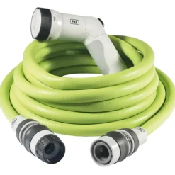 Tubo da Giardino Estensibile 15 m con Pistola per Irrigazione Multigetto