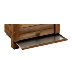 Vaschetta Acqua Innaffiatura in Metallo per Vaso Legno 80 Fioriera Orto Urbano