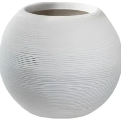 Vaso in Resina Bianco 40x33 Rotazionale da Interno Esterno Atossico