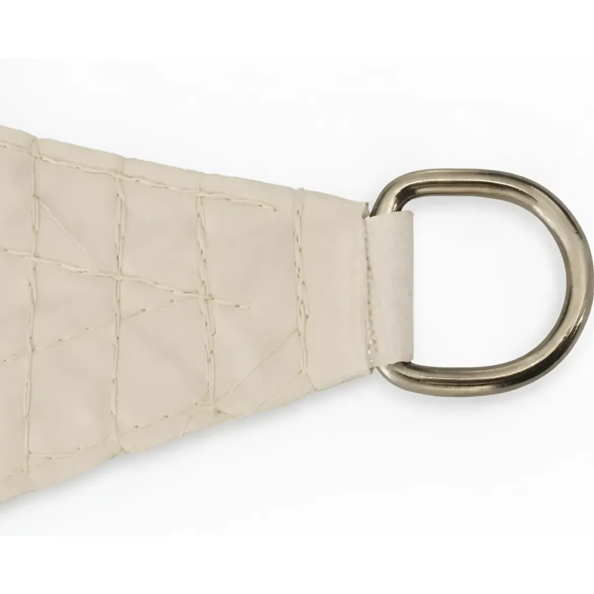 Vela Ombreggiante Idrorepellente 360x360 cm Beige Quadrato da Esterno