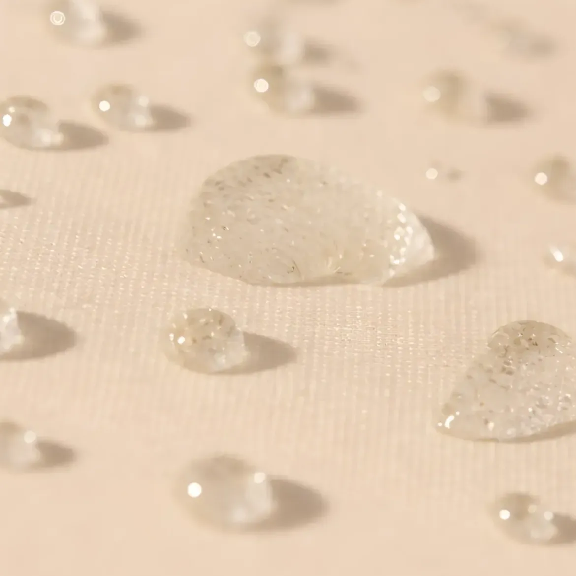 Vela Ombreggiante Idrorepellente 360x360 cm Beige Quadrato da Esterno