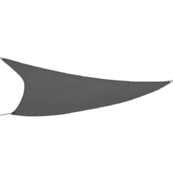 Vela Ombreggiante Triangolare 3,6x3,6 m Antracite Idrorepellente Esterno