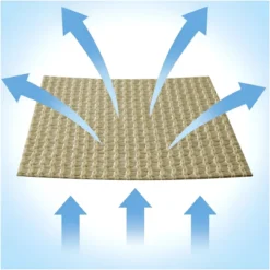 Vela Ombreggiante Triangolare Bianco 3,6x3,6x3,6 m con Anelli in Acciaio