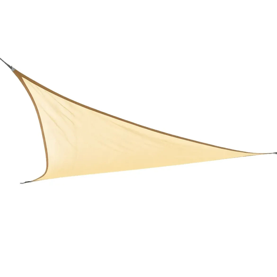 Vela Ombreggiante Triangolare Beige 360x360x360cm in HDPE Esterno