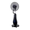 Ventilatore a Piantana Nebulizzatore Oscillante Silenzioso con Telecomando Terra