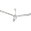 Ventilatore a Soffitto 3 Pale Bianco Regolatore Velocità Luce