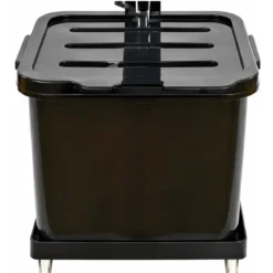 Ventilatore da Pavimento Nebulizzatore DCG 280W 46L 3 Velocità Nero