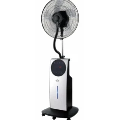 Ventilatore da Pavimento Nebulizzatore DCG 90W 5 Pale 3,1L Grigio