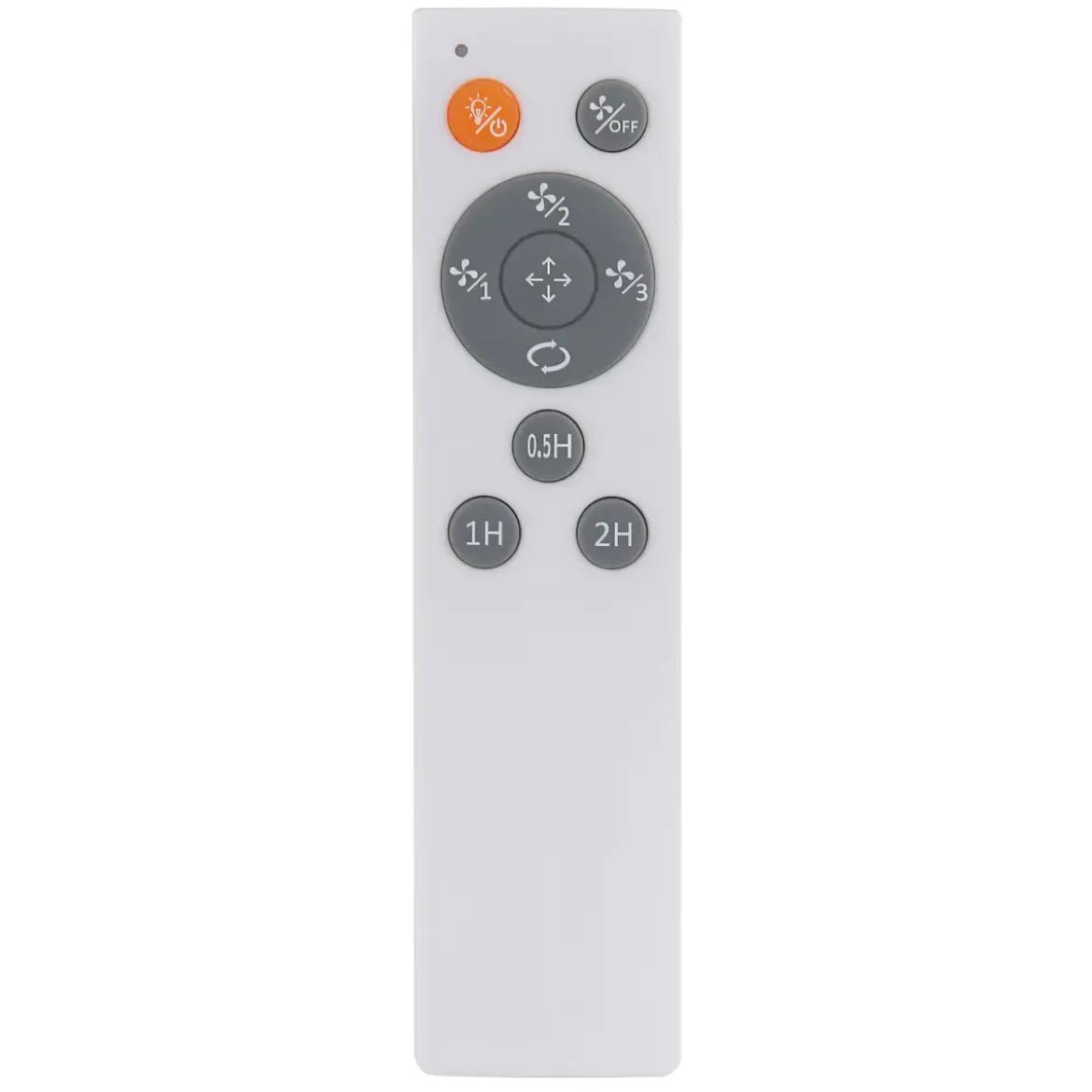 Ventilatore da Soffitto con Luce 5 Bracci E27 3 Pale Nero Fumè