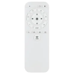 Ventilatore da Soffitto con Luce Nero Cristalli LED Dimmer Telecomando