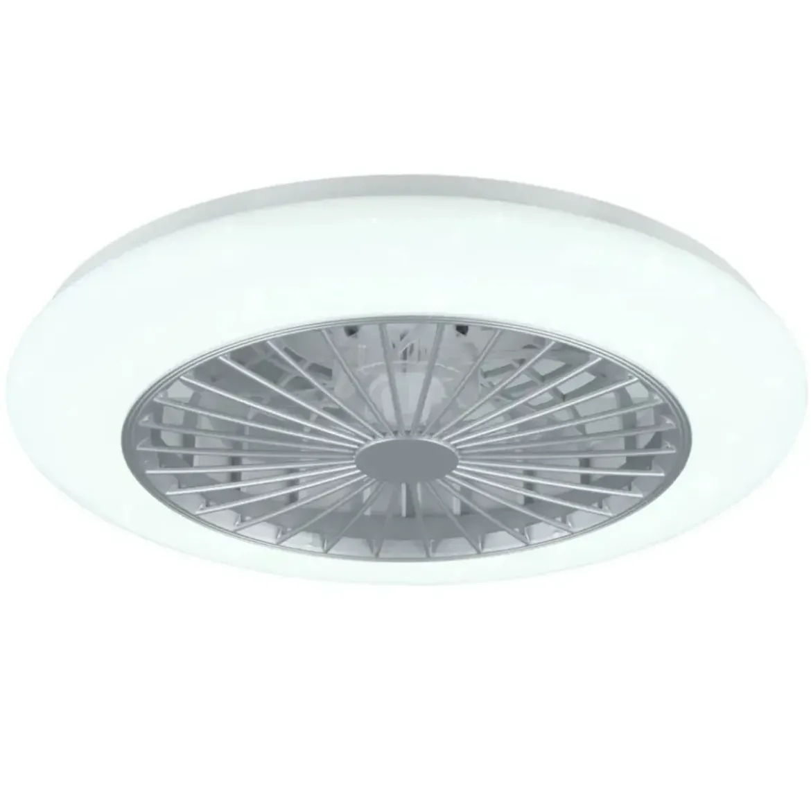 Ventilatore da Soffitto LED con Luce RGB Dimmerabile e Telecomando