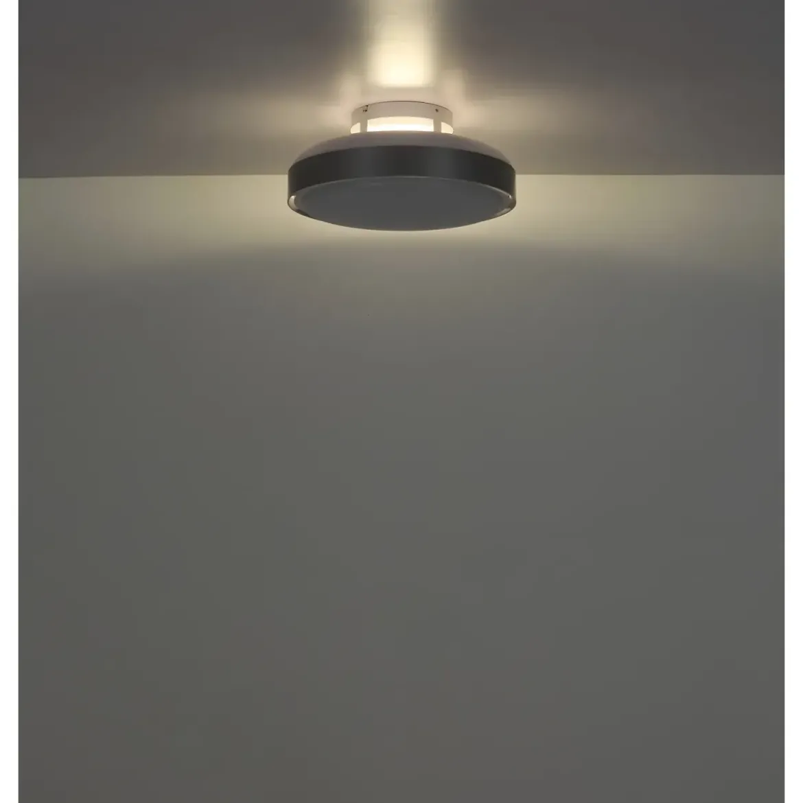 Ventilatore da Soffitto Plafoniera LED Dimmerabile 45 cm Bianco Argento
