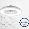 Ventilatore da Soffitto Zephir Plafoniera LED 30W Dimmer Telecomando