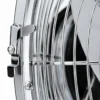 Ventilatore da Tavolo Cromato 60W 3 Velocità Inclinazione Regolabile