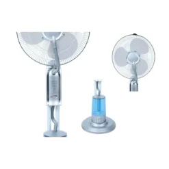 Ventilatore Nebulizzatore a Piantana con Telecomando ad Acqua da Terra Nebbia