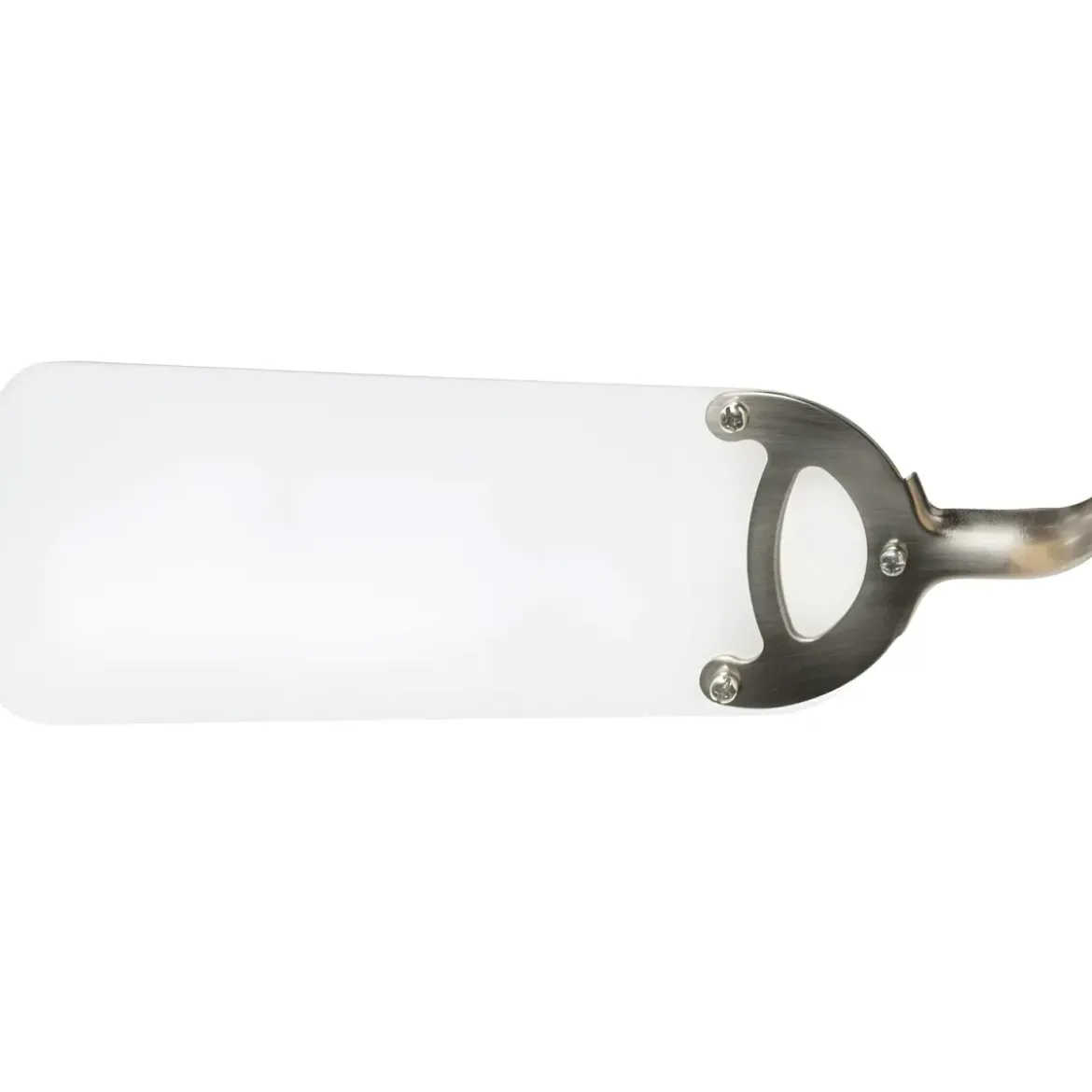 Ventilatore Soffitto con Luce 76 cm 6 Pale Reversibili MDF Bianco Nero