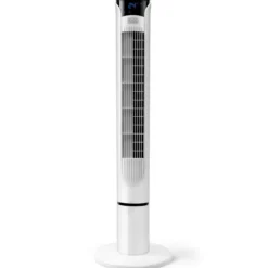 Ventilatore 45 W con 3 Velocità Oscillante da Pavimento a Torretta