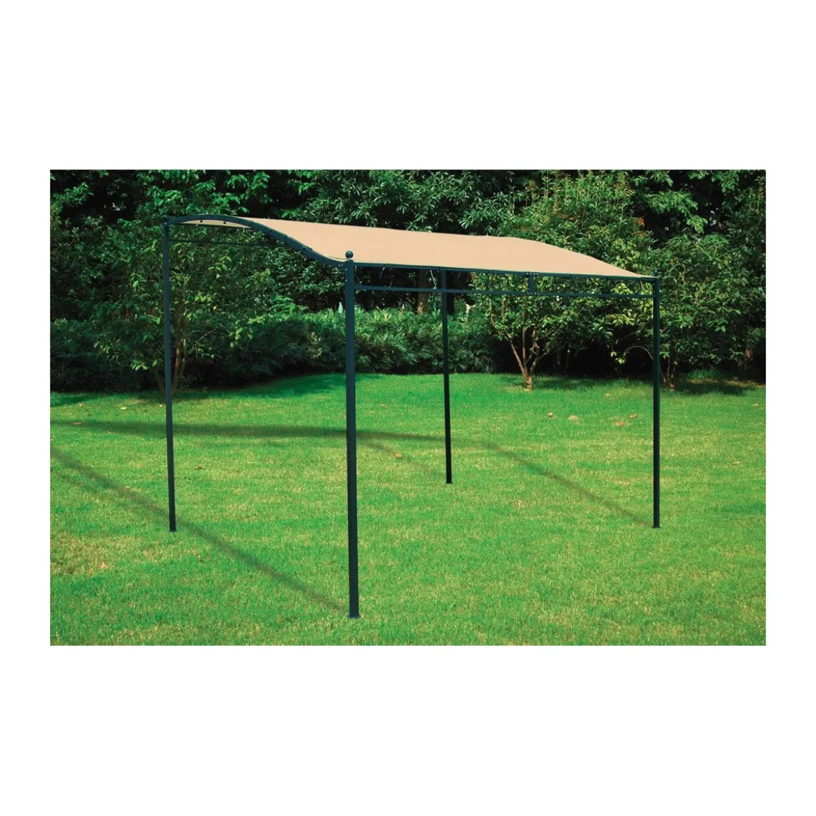 Veranda Pergola Gazebo 2.5x3 Acciaio Telo Tenda Copertura Giardino