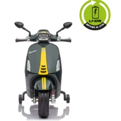 Vespa Sprint Elettrica per Bambini 12V Verde Luci LED Moto Scooter