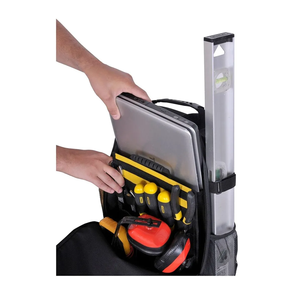 Zaino Porta Utensili Stanley Borsa Attrezzi da Lavoro Organizer Porta Pc Nylon