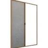 Zanzariera a Rullo Laterale per Porta Bronzo 150x250 Riducibile