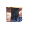 Zanzariera Blu Tenda Magnetica 120x240 per Porta Finestra con Calamite