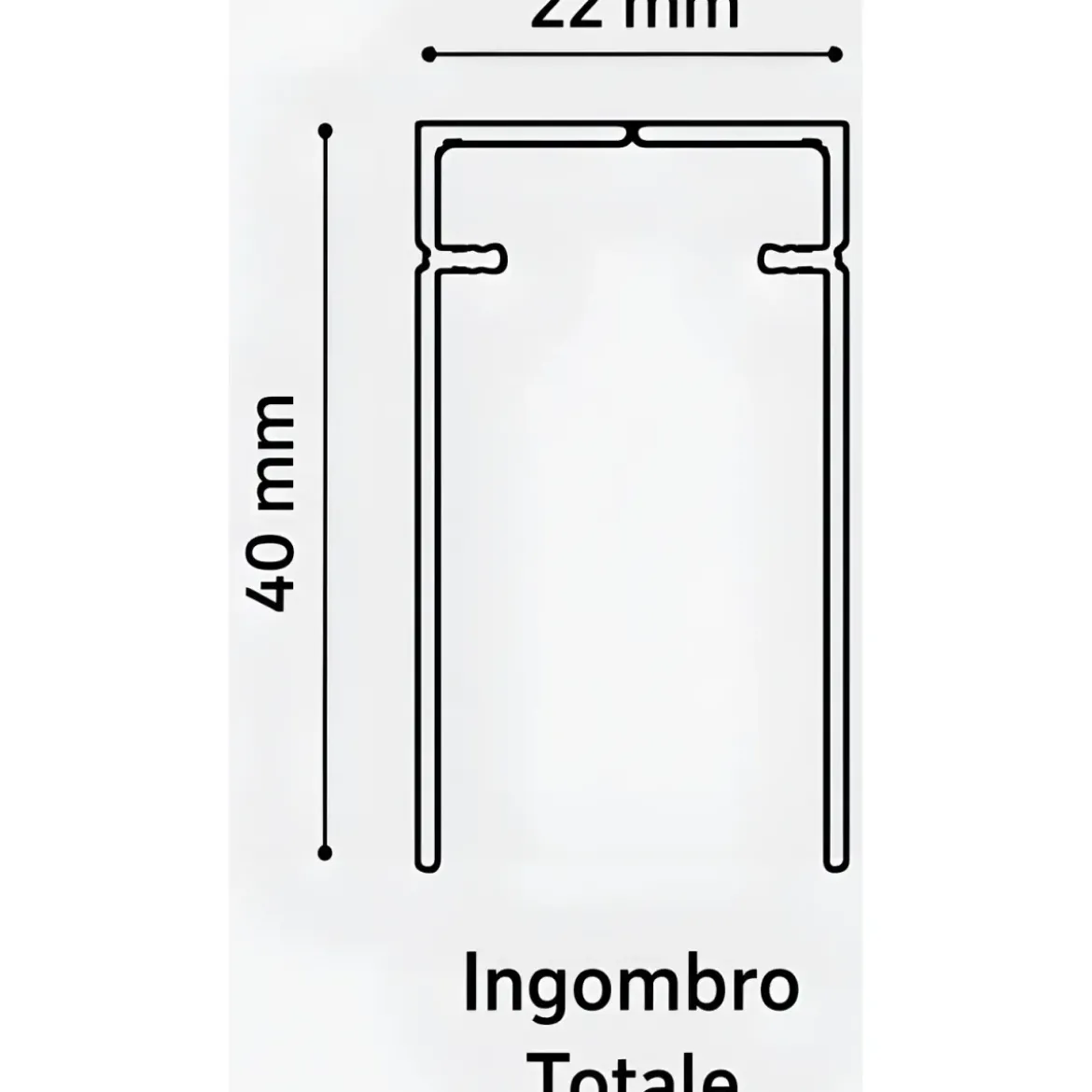 Zanzariera Plissettata Laterale Marrone Guida Bassa Porta 105x240
